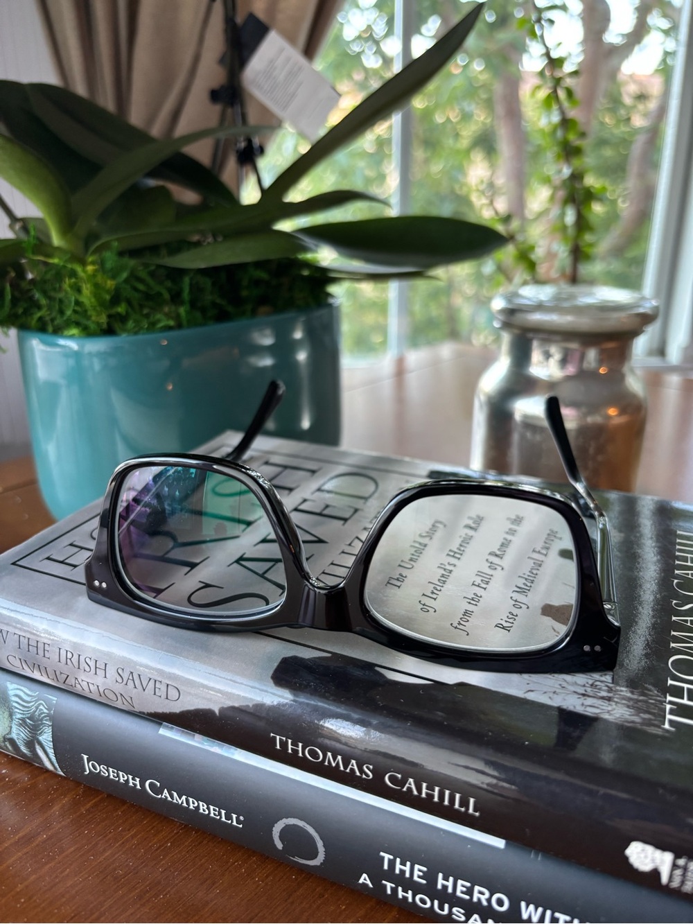 Classic Black Reading Glasses - Black